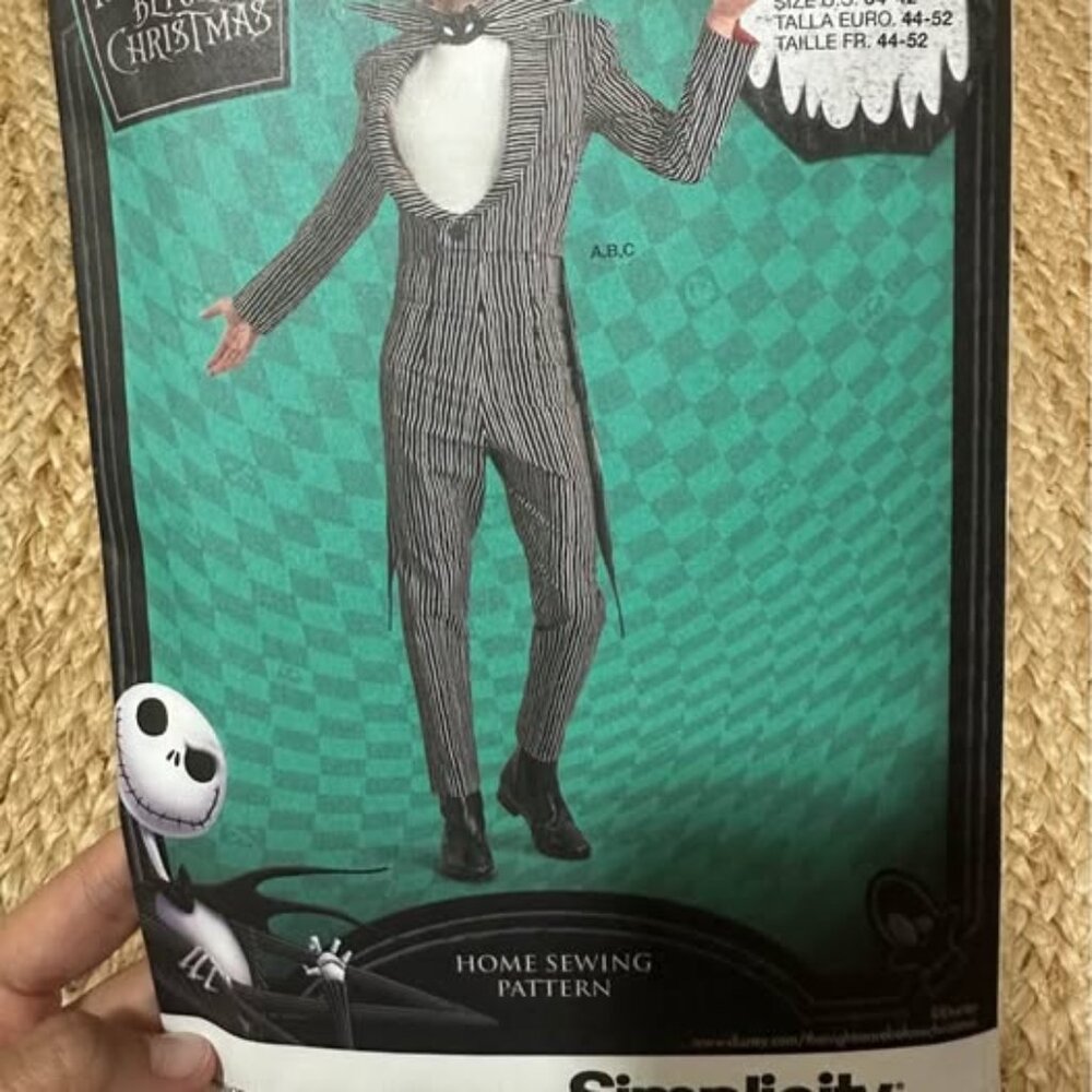 Tim Burton’s The Nightmare Before Christmas – Jack Skellington Sewing Pattern